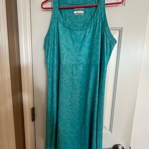 Columbia Teal Sleeveless Dress